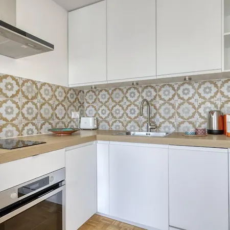 Apartmán Light & Warm Flat With Balcony - Heart Of 15 Paříž
