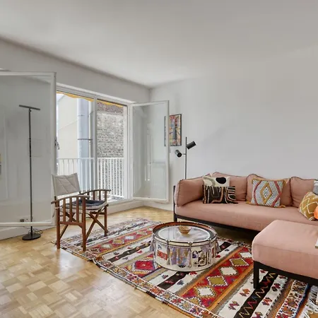 شقة Light & Warm Flat With Balcony - Heart Of 15 باريس